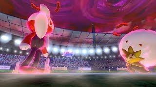 VS Leader Milo and Other Trainers in GYM 1 - Pokemon Sword and Shield