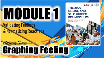 PFA DepEd 2020 Module 1- Activity 1: "GRAPHING FEELING"(read description for instructions)