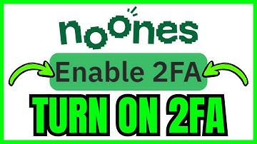 How To TURN ON 2FA On NoOnes (QUICK & EASY) 2025