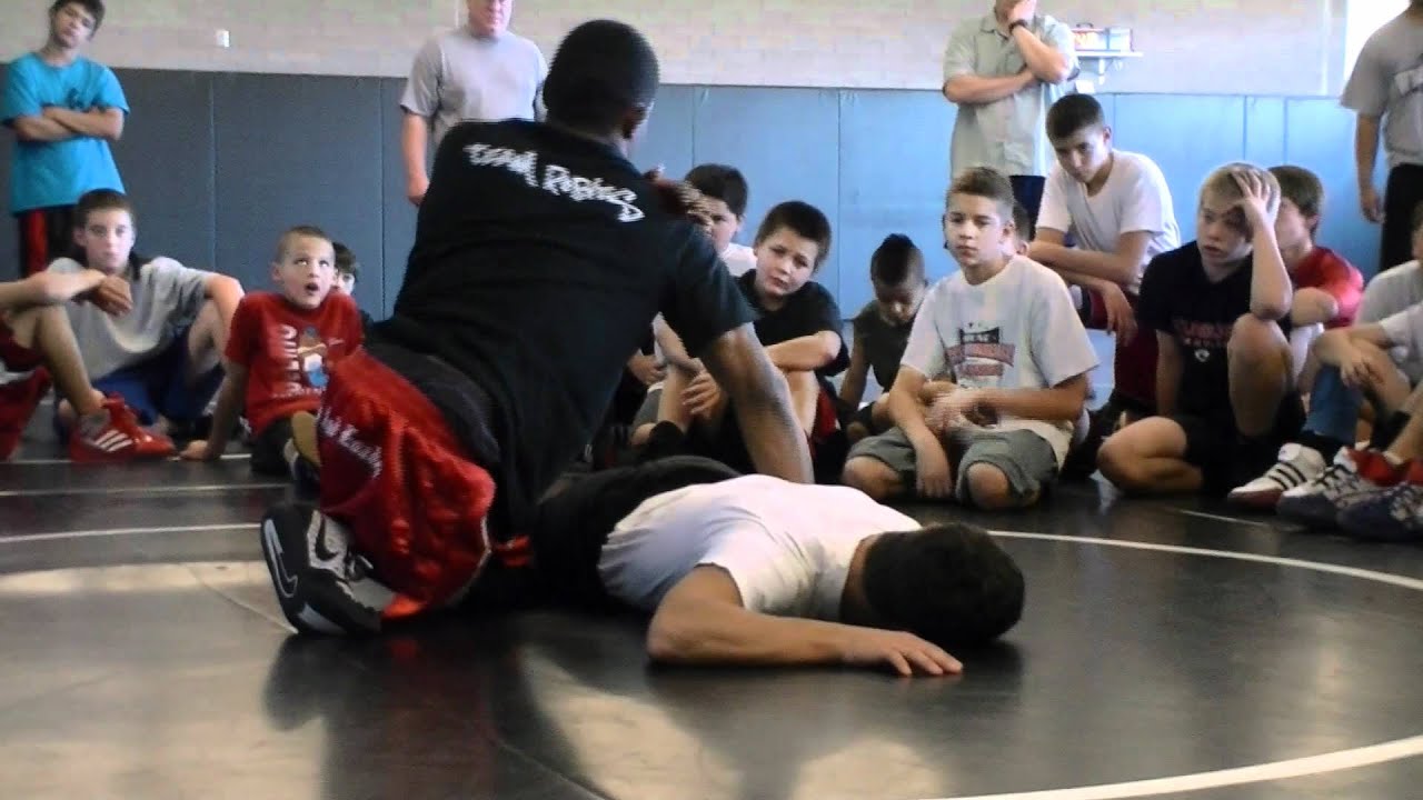 Anthony Robles Ball and Chain at GCU Wrestling Camp 2011 YouTube