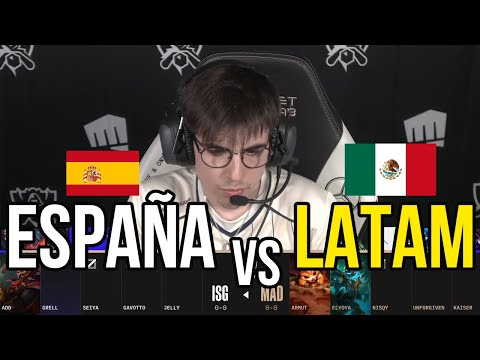 España vs Latam en LoL - Mad Lions vs Isurus