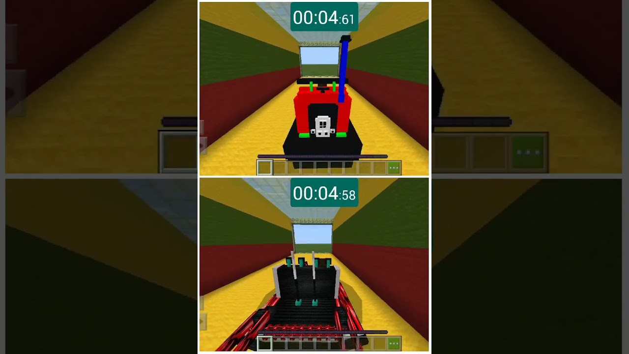 Aquatopia vs red hovercraft 