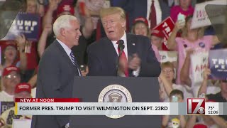 Trump to make visit to NC for rally alongside Ted Budd