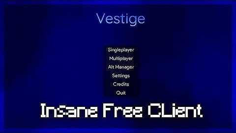 A Free Client Bypassing BlocksMC Lmao w/Vestige 2.0.2 (config download)