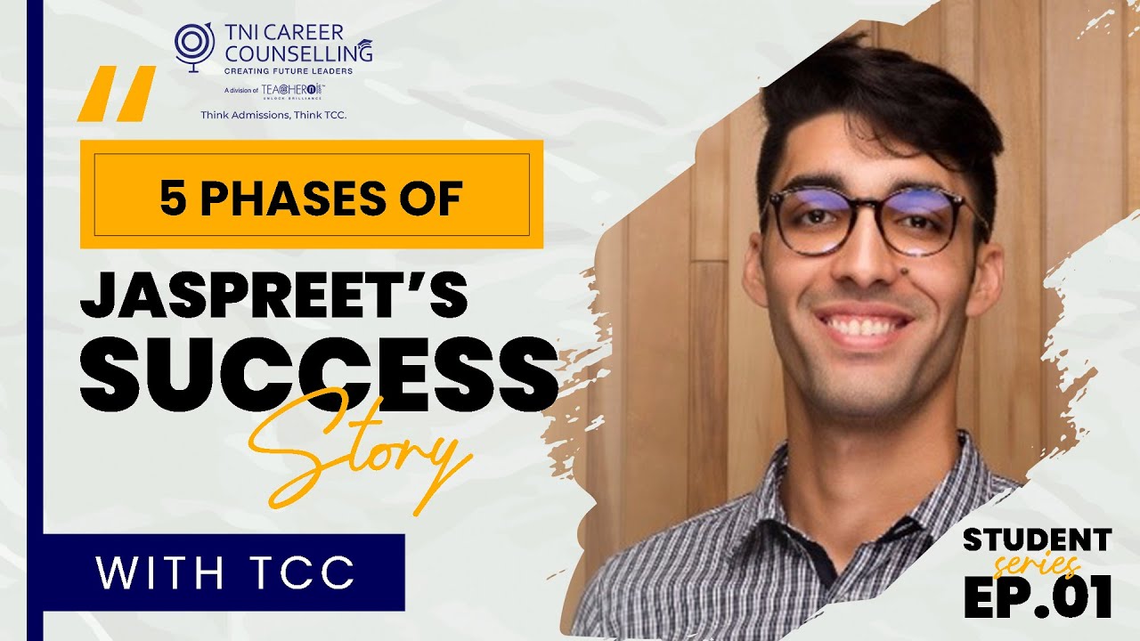 #TCC guided Jaspreet on the path to success in 5 phases | Student ...