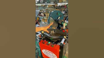 Máy cắt nhôm 1 đầu lưỡi 355 mô tơ từ  #maycatnhom #cokhi #toanduong