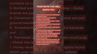 🍕Food Facts That Will Shock You