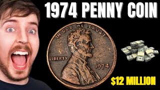 1974 Penny Without Mint Mark Could Make You a Millionaire! Coins Worth Money