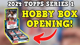 NEW RELEASE! 2024 Topps Series 1 Baseball Hobby Box Opening!