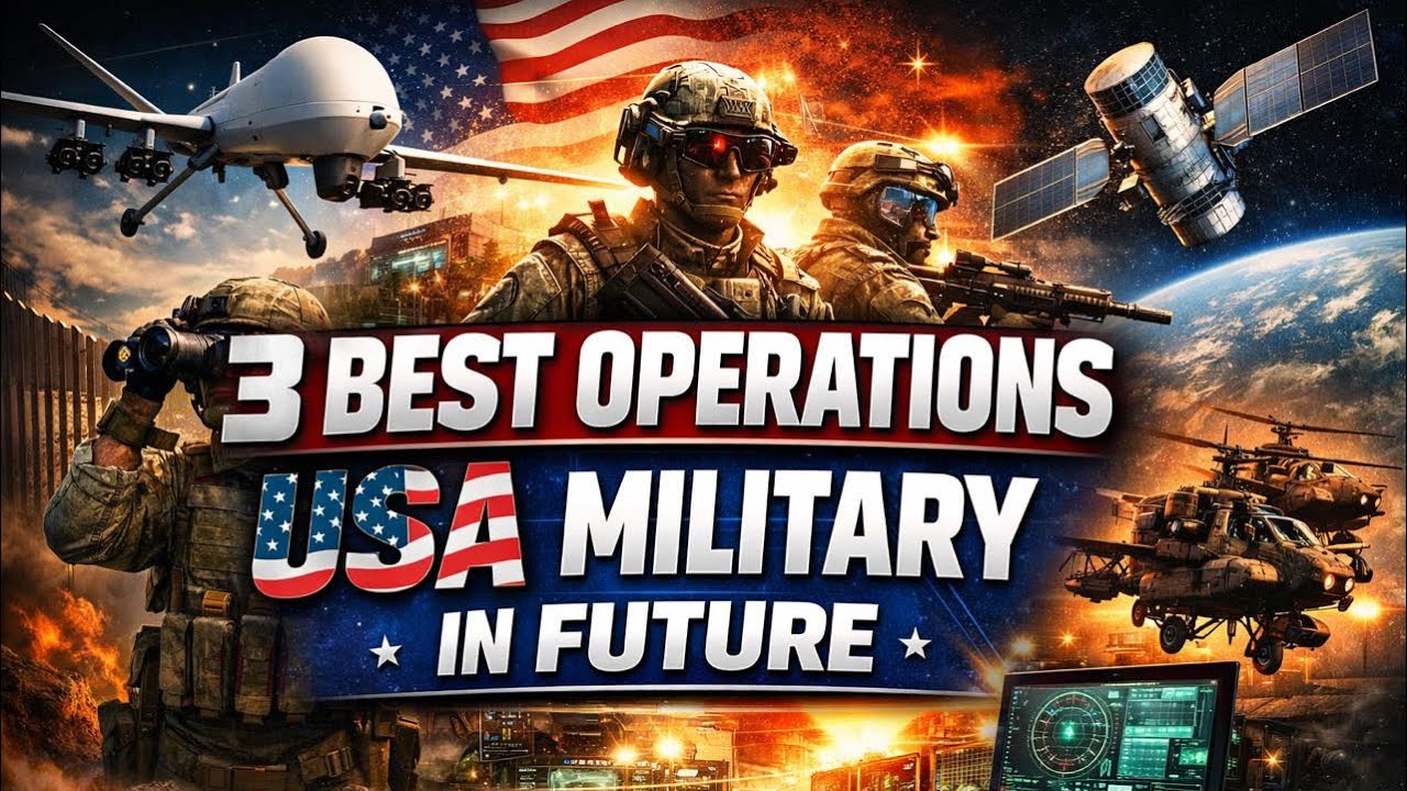 3 Best Future Military Operations of USA | Advanced Technology & Warfare|| 
