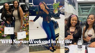 Work From Home Nurse: Weekend in my Life |Porsche event, Brunch &amp; MBA School