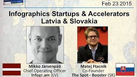 Latvia & Slovakia - Infogr.am & The Spot - Infographics Startups & Accelerators - Feb 23 2015