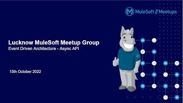 Lucknow Virtual Meetup: Event Driven Architecture - Async API