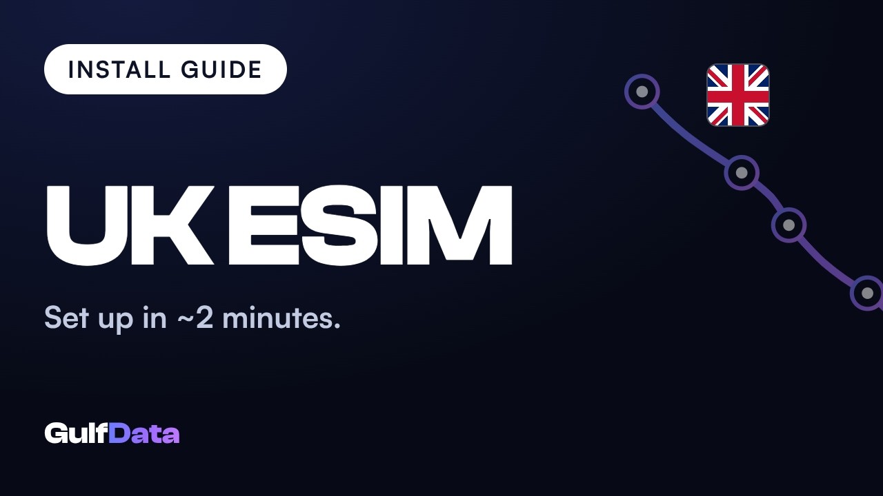 How to Install a UK eSIM — step-by-step video guide
