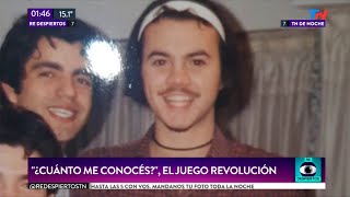 BUTI Juan Butvilofsky de joven y con pelo lacio en ‘‘¿Cuánto me conocés?’’ #ElPase #ReDespiertos