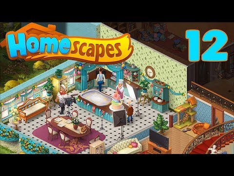 HOMESCAPES STORY WALKTHROUGH - PART 12 GAMEPLAY - ( iOS | Android )