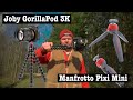 Обзор моих триподов - Joby GorillaPod 3K и Manfrotto Pixi Mini