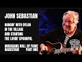 Capture de la vidéo John Sebastian Musicians Hall Of Fame Backstage, Part One.