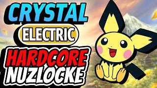 Pokemon Crystal HARDCORE NUZLOCKE - Electric Types ONLY