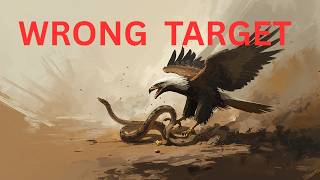 Eagle Attacked the Wrong Snake
