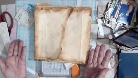 Altered File Folder Part 1