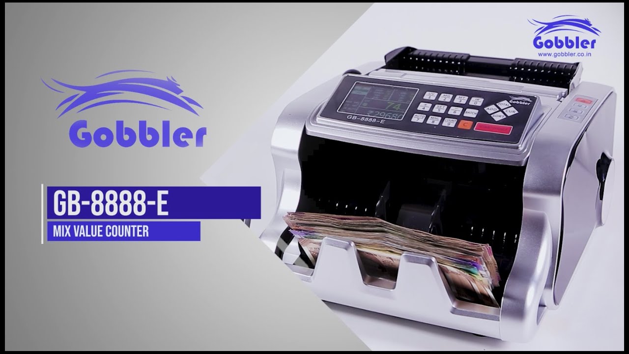 video Gobbler GB-8888-E Mix Note Value Counting Machine