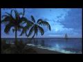 1 hour of tropical beach sounds at night relaxing sea waves to help sleep