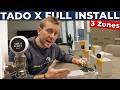 HOW TO INSTALL TADO X RADIATOR THERMOSTATS 3 Zones HOW TO INSTALL TADO X RADIATOR THERMOSTATS 3 Zones