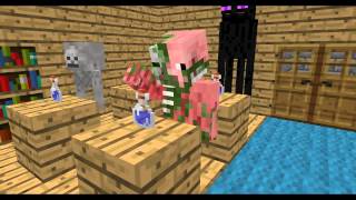 Школа Монстров: Алхимия - Minecraft Анимация