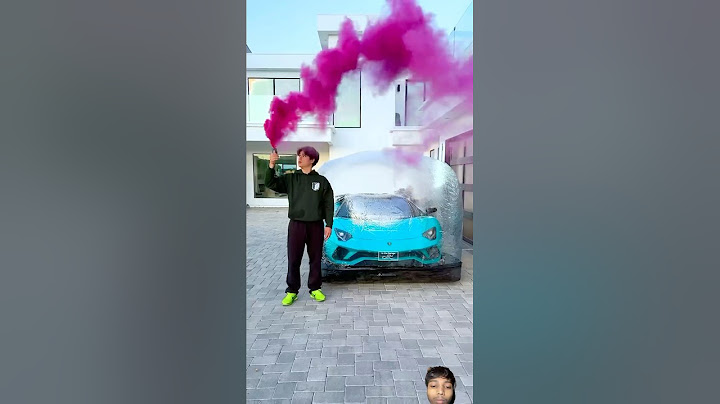 Smoke Bomb vs Lamborghini#shorts