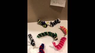 DIY Pipe Cleaner Caterpillars