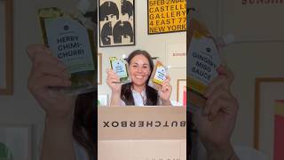 ButcherBox Unboxing | #shorts #butcherbox #chimichurri #meatlovers #sauce #marinade #cooking #meal