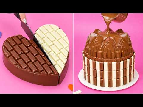 Best Homemade White Chocolate Cake Decorating Ideas | So Yummy Chocolate Cake Compilation