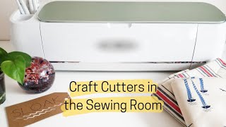 5 ways to use your cricut in the sewing room NOT SPONSORED