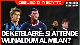 DE KETELAERE VICINI ALL'ORA X, PROPOSTO WIJNALDUM | Obbligo di Riscatto