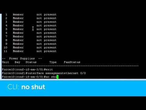 Dell Networking S5000: Assigning management IP