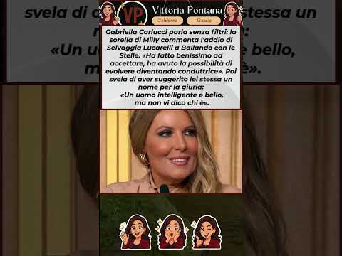 Video Ballando con le Stelle, Gabriella Carlucci sull'addio di Selvaggia Lucarelli: Ha fatto bene