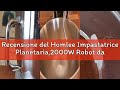 Recensione del Homlee Impastatrice Planetaria,2000W Robot da Cucina,Ciotola in Acciaio Inox da 7.2L,