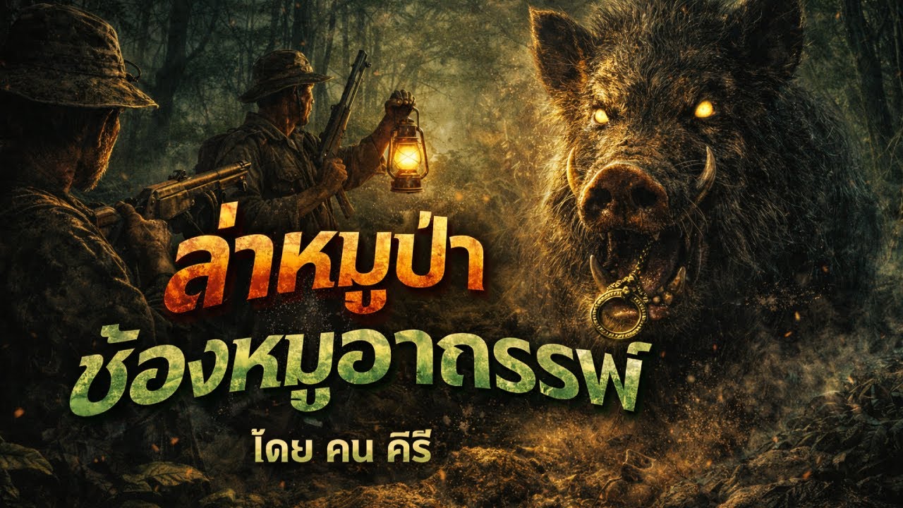ล่าหมูป่าเขี้ยวตัน ช้องหมูอาถรรพ์โดย คน คีรี #เรื่องเล่าป่า#ป่าอาถรรพ์ #หมูป่าเขี้ยวตัน #ช้องหมูป่า