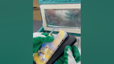 TUOLI 3D phone case sublimation vacuum machine APP install video  #sublimationmachine