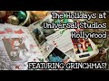 Christmas At Universal Studios Hollywood Journal Layout Process Video / The Grinch / Junk Journals