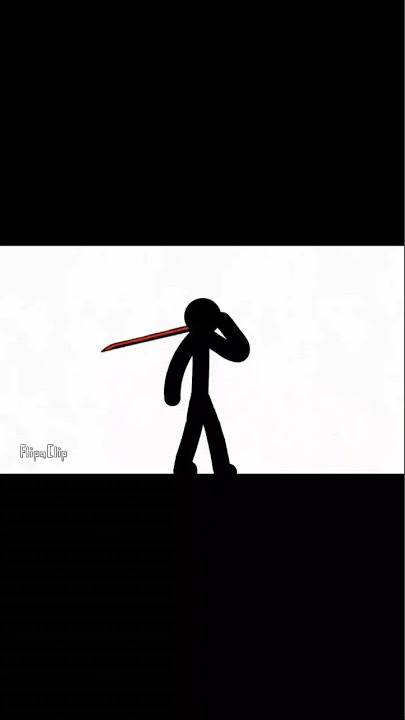 mencoba membuat animasi , swordman | FlipaClip #shorts #stickman