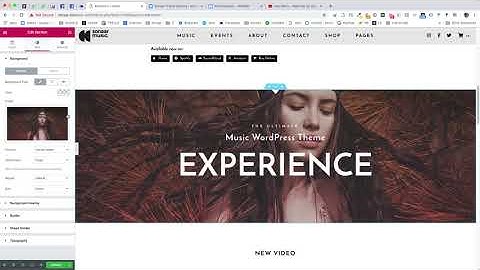 Using Background Image or Video Background  | Sonaar WordPress Themes | Video Tutorials