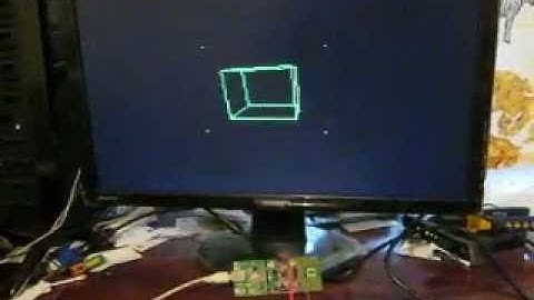 8-bit MCU shows "3D" on VGA