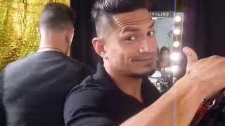 Josephine Ochoa Detras De Camaras En El Set De Nbl 2014 - Maybelline