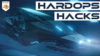 Hard Surface Blender Tutorial - HARDOPS TIPS