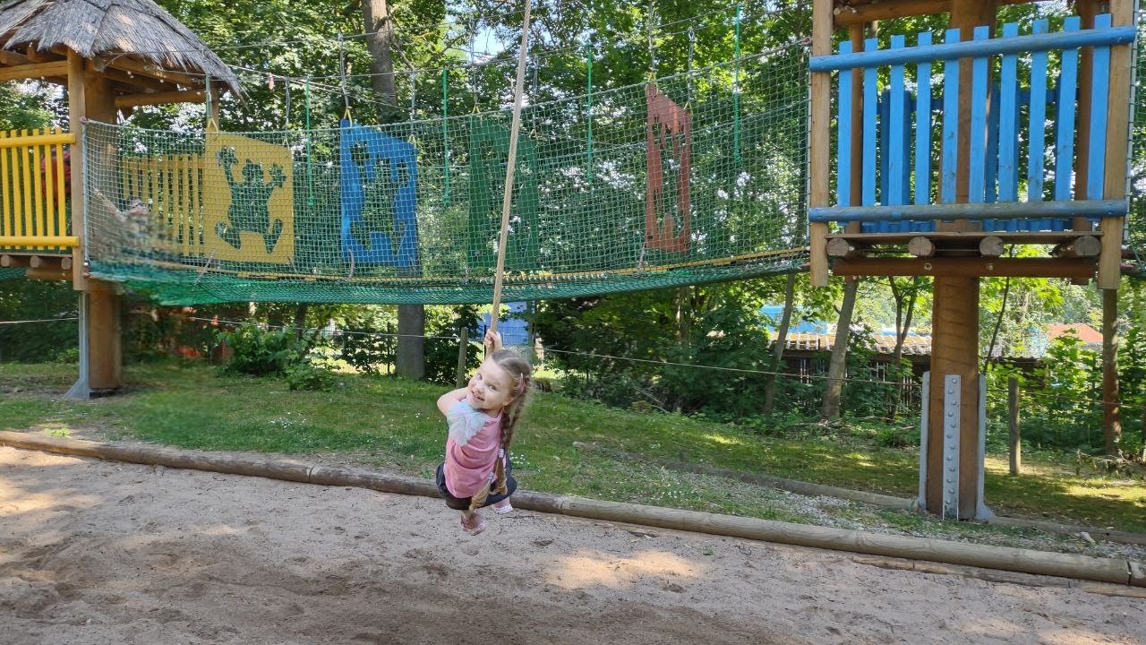 Канатний парк - Freizeitpark Possen для дітей у Німеччині.🧗🏼‍♀️