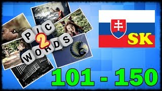 Picwords 2 | lvl 101-150 | Slovenské - SK | Správne odpovede | Answers | Snakess screenshot 3