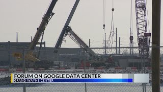 Public forum on Google data center