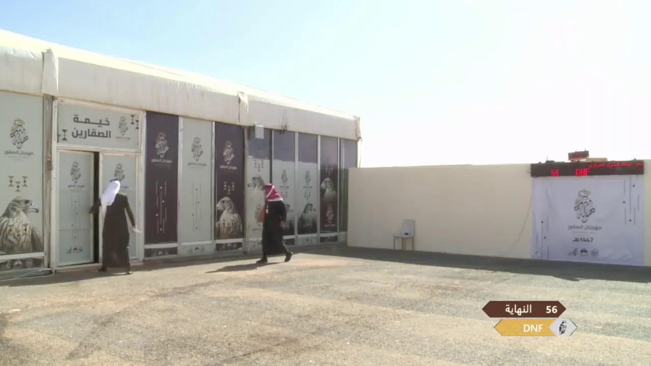 مهرجان الصقور بمنطقه الحدود الشماليه